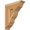 Ekena Millwork Funston Traditional Rough Sawn Bracket, Western Red Cedar, 6"W x 20"D x 24"H BKT06X20X24FST01RWR - alternate 1
